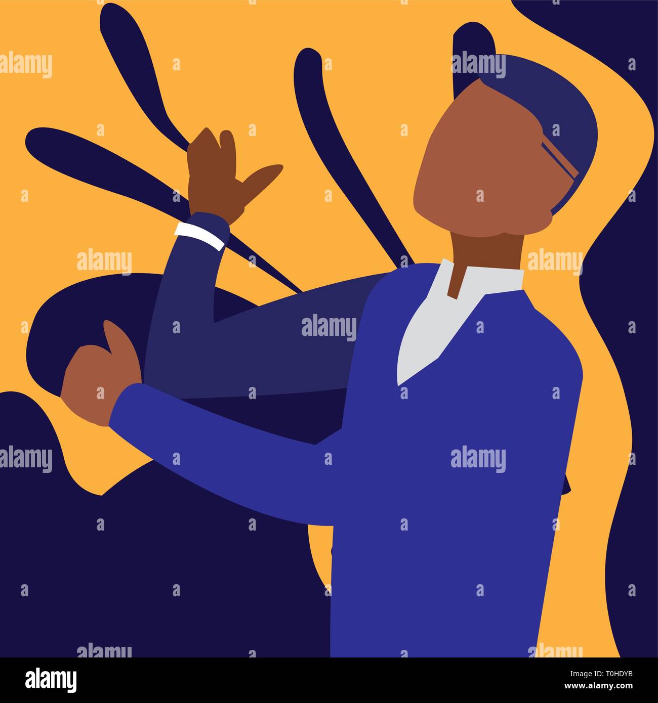 Afro jazz musician Stock Vector Images - Alamy