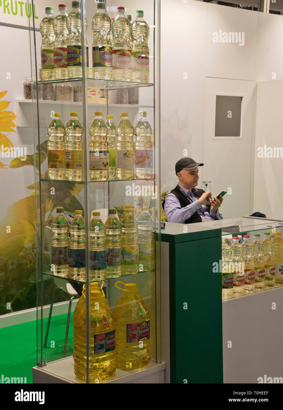 Exhibitors and traders at the IFE 2019 International Food & drink