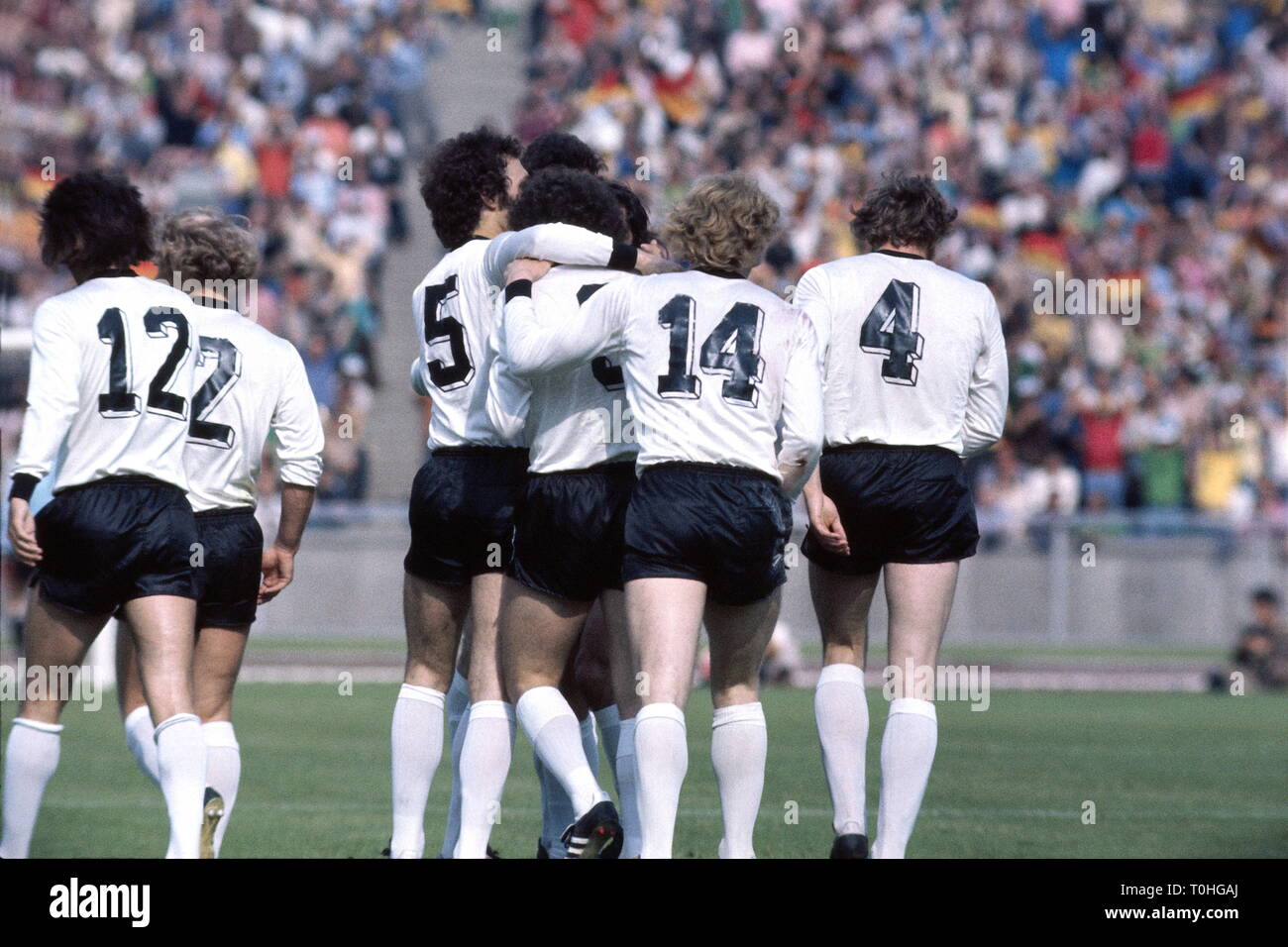 sports, football, world championship, world championship 1974, world championship final, group game, Germany versus Chile (1: 0), Berlin West, Germany, 14.6.1974, Additional-Rights-Clearance-Info-Not-Available Stock Photo