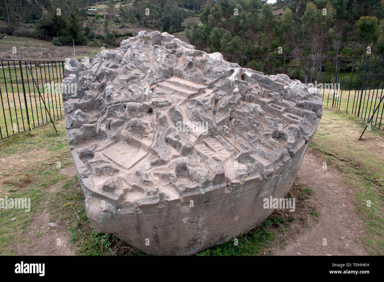 Saywite Monolith, Abancay, Peru, 2015. Creator: Luis Rosendo. Stock Photo
