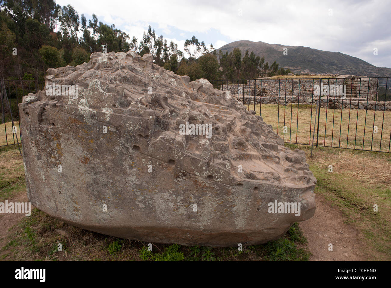 Saywite Monolith, Abancay, Peru, 2015. Creator: Luis Rosendo. Stock Photo