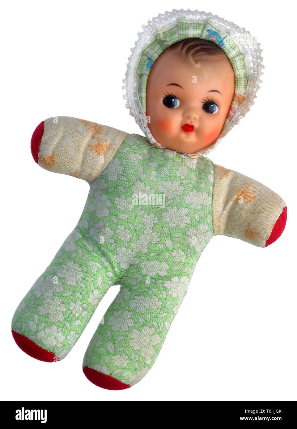 toys, dolls, old doll, GDR, circa 1960, Additional-Rights-Clearance-Info-Not-Available Stock Photo