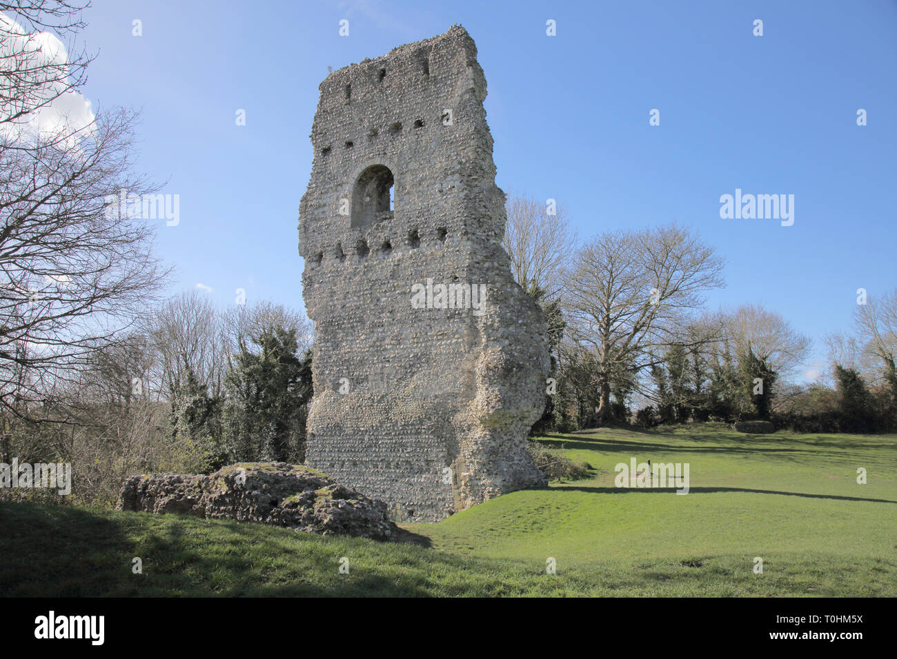 Bramber castle ruins hi-res stock photography and images - Alamy