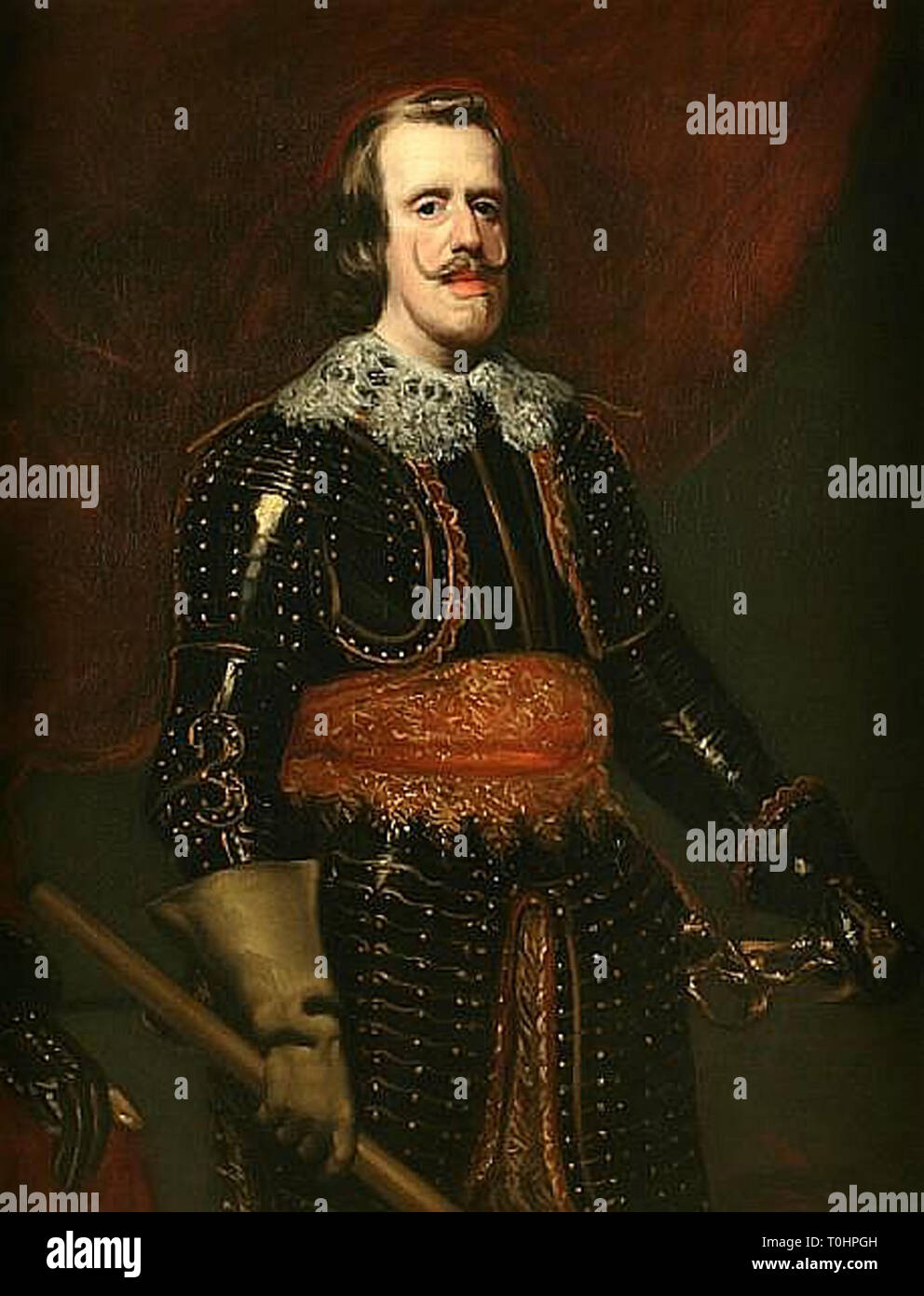 portrait of king philip iv of spain Stock Photo