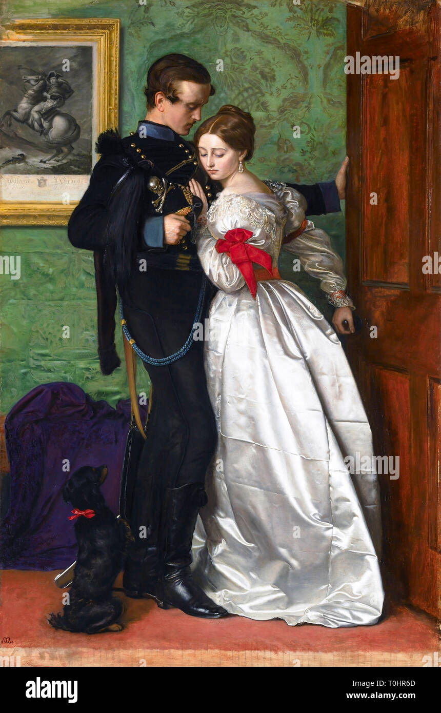 John Everett Millais: The Black Brunswicker. Stock Photo