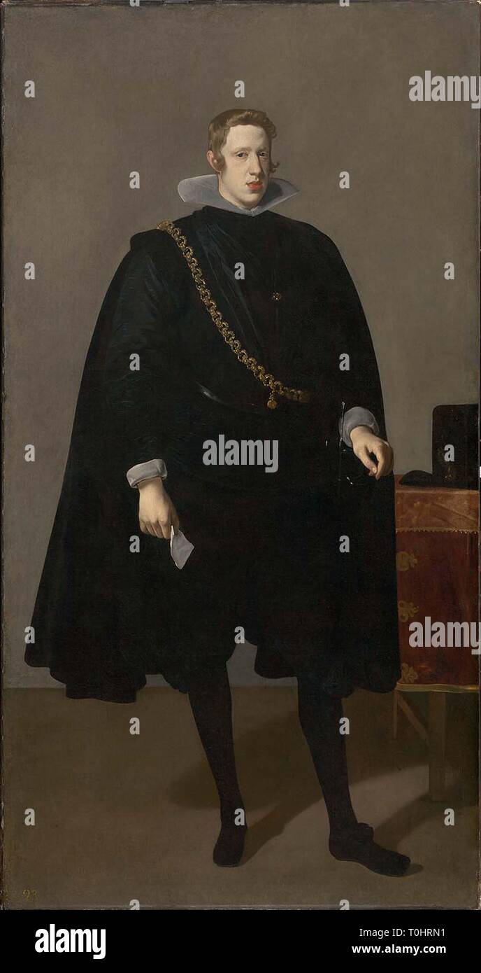Charles II, the last Habsburg king of Spain (r. 1665-1700) Stock Photo