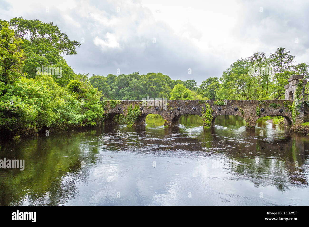 Bridge to Lord Brendans Cottage, Killarney Nationalpark, Co Kerry