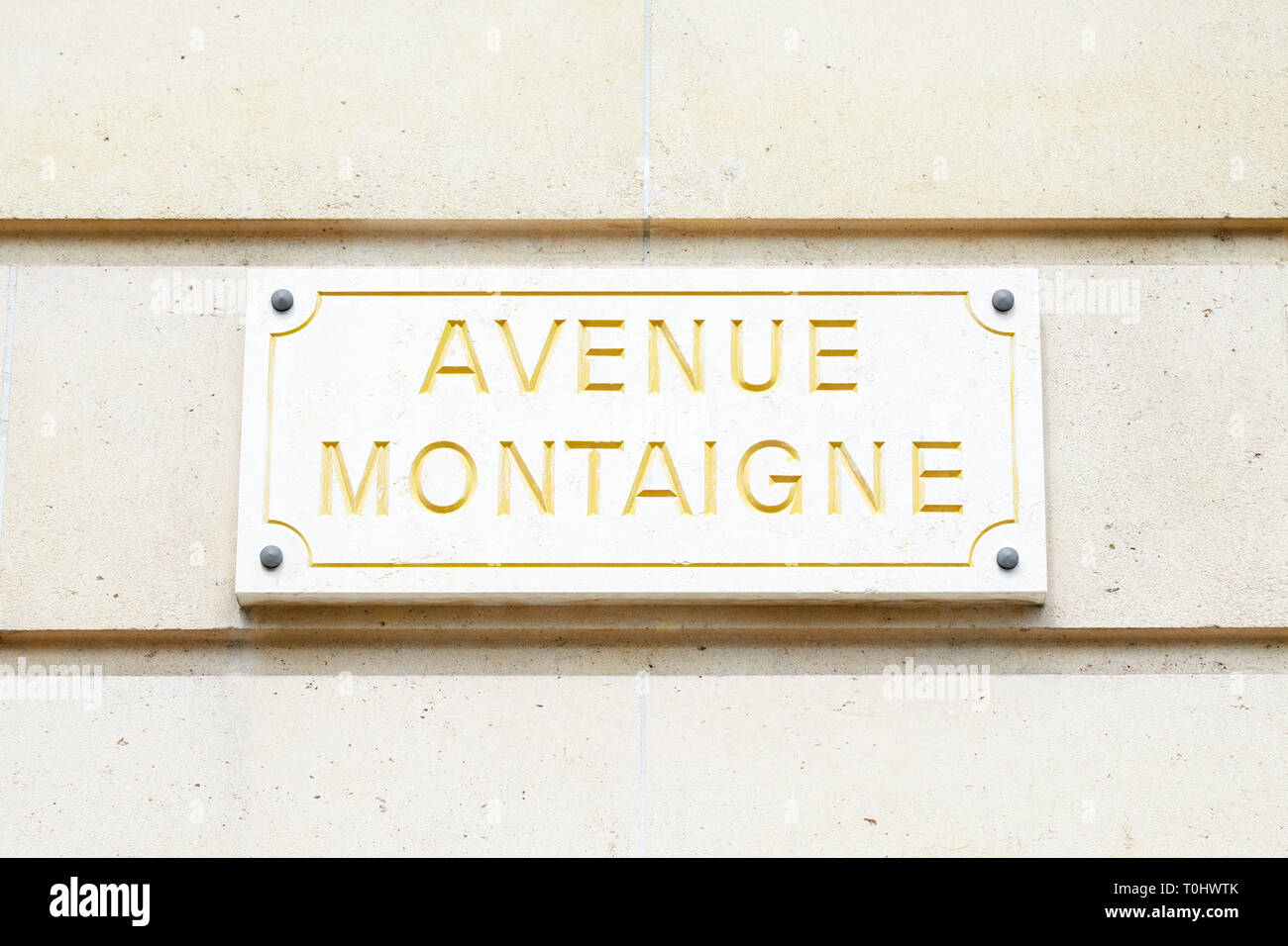 Read the Signs: Avenue Montaigne - France Today