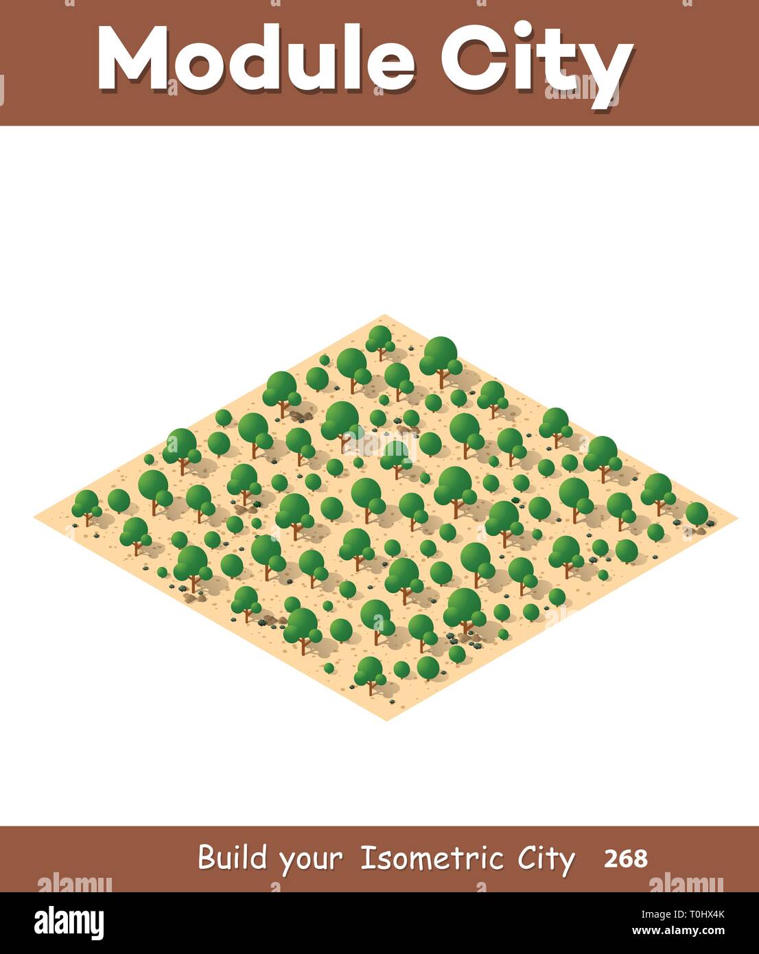 Isometric view of a farm Stock Vector Image & Art - Alamy