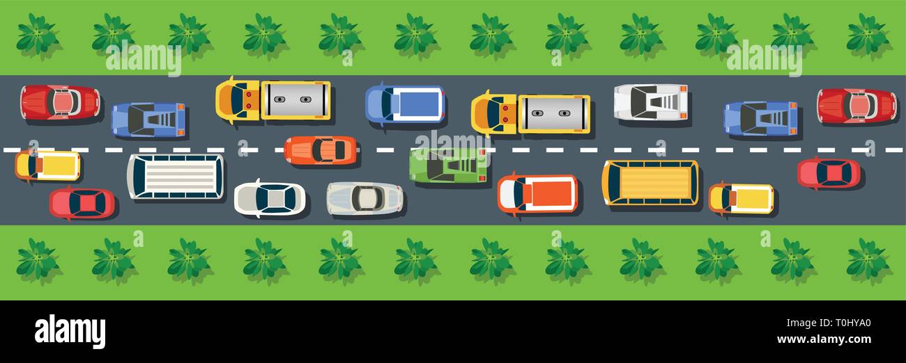Top view from above Stock Vector Image & Art - Alamy