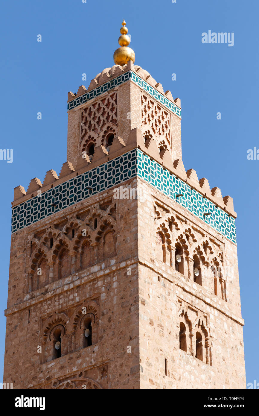 Minaret Tower Of Kasbah Mosque In Marrakesh Marrakesh Marrakesh Safi