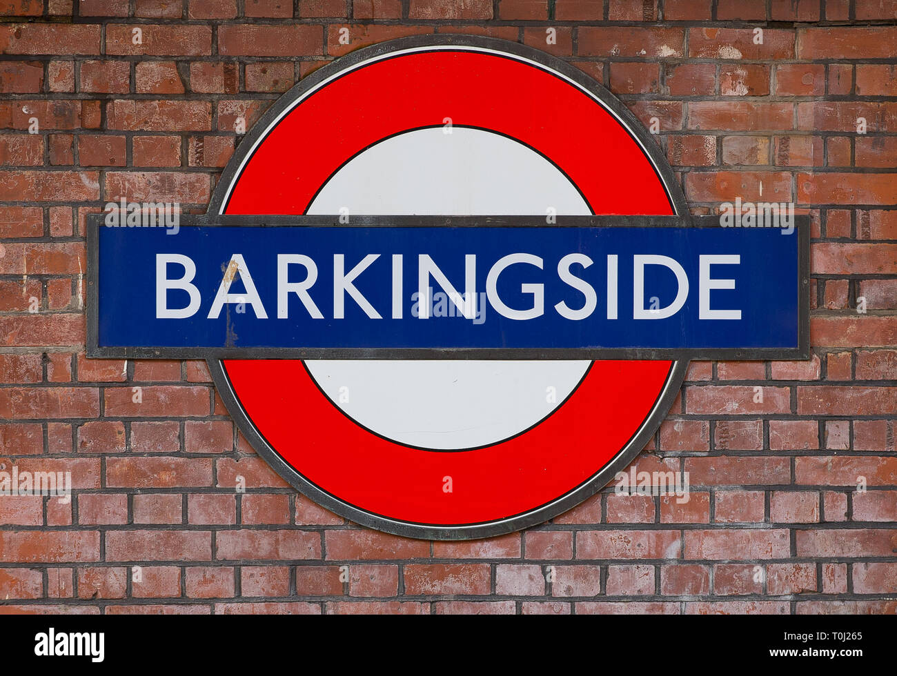 Barkingside Tube Underground station, London Stock Photo Alamy