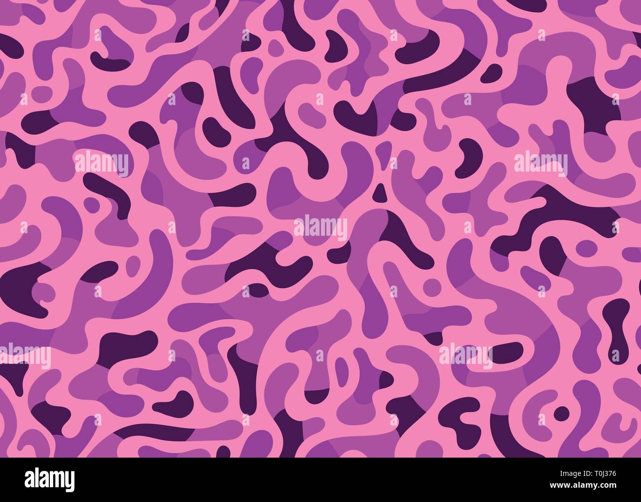 Pink modern camouflage seamless pattern. vector background illustration ...