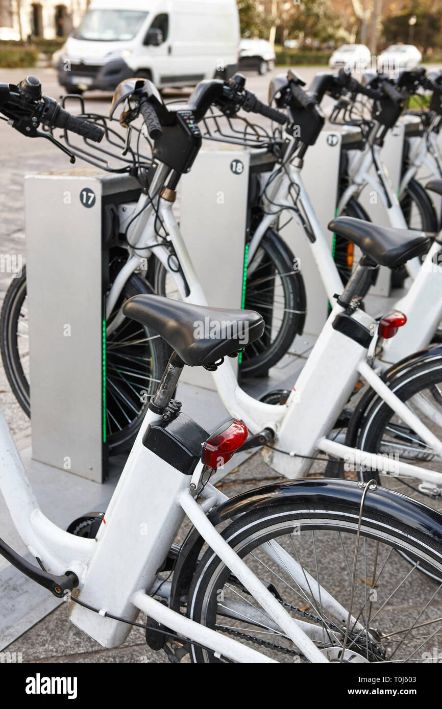 electric charging bicycle