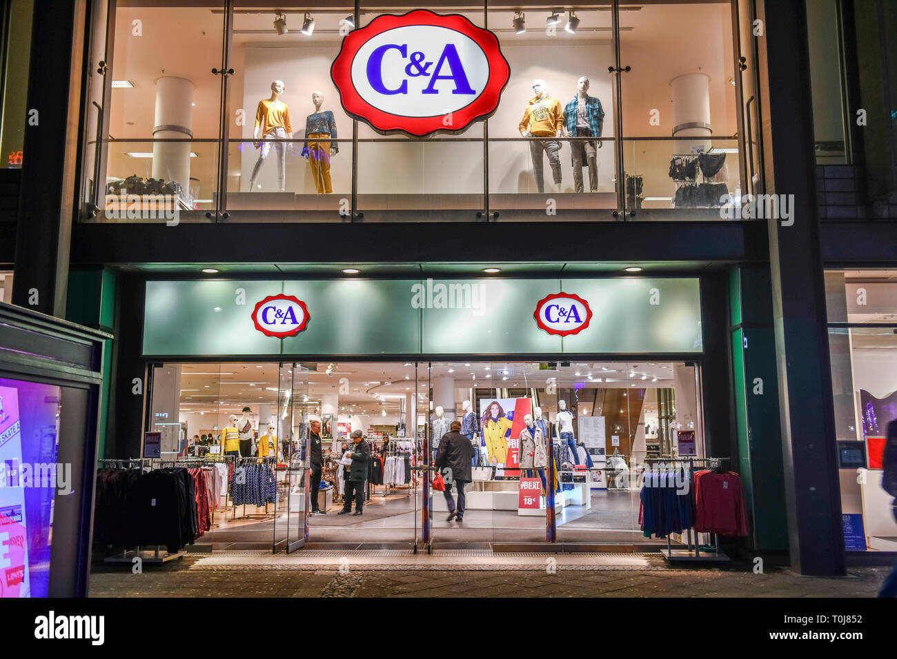 C&A, Kurfürstendamm, Charlottenburg, Berlin, Germany, Deutschland Stock  Photo - Alamy