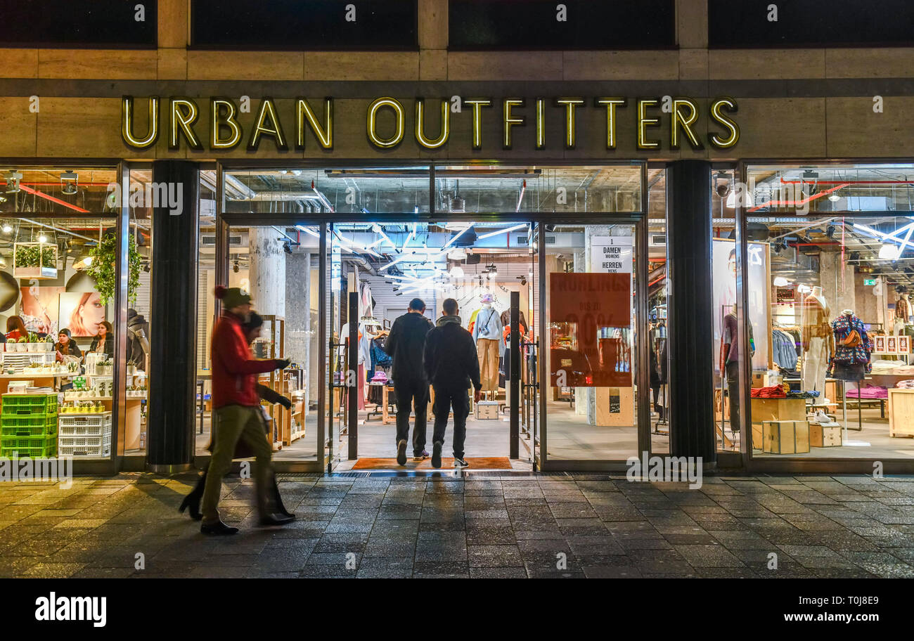 Urbane Outfitters, Kurfürstendamm, Charlottenburg, Berlin, Germany, Urban Outfitters, Deutschland Stock Photo