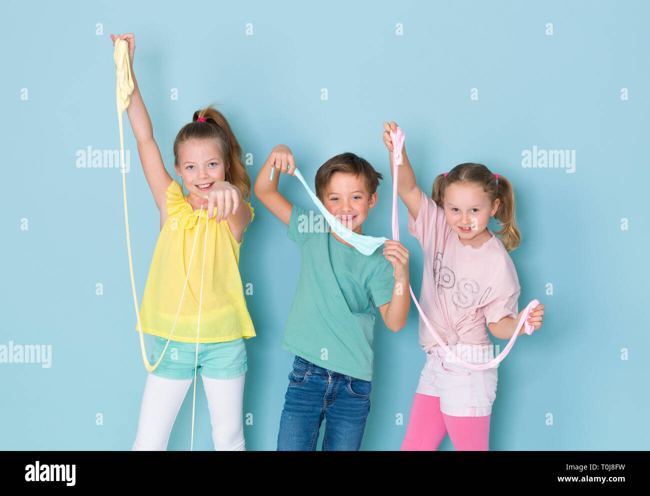 Friends Two Girls One Boy High Resolution Stock Photography And Images Alamy