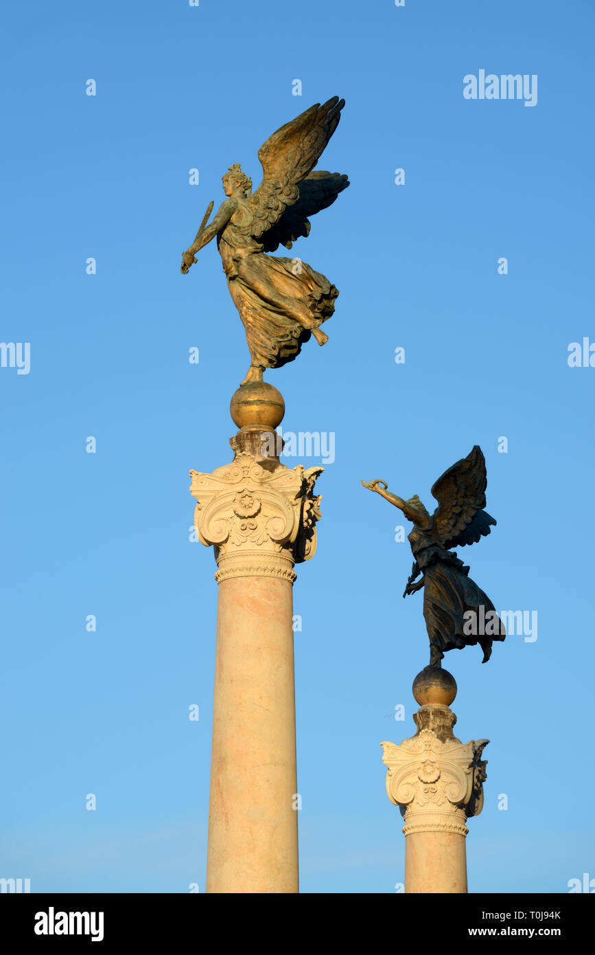 Winged Victory Statues Vittorio Emanuele II Monument, aka Il Vittorio