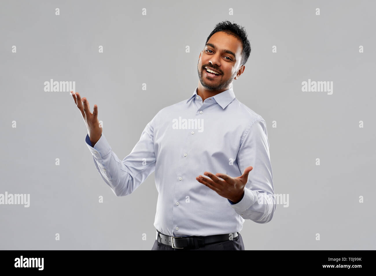 Excited young indian businessman hi-res stock photography and images ...