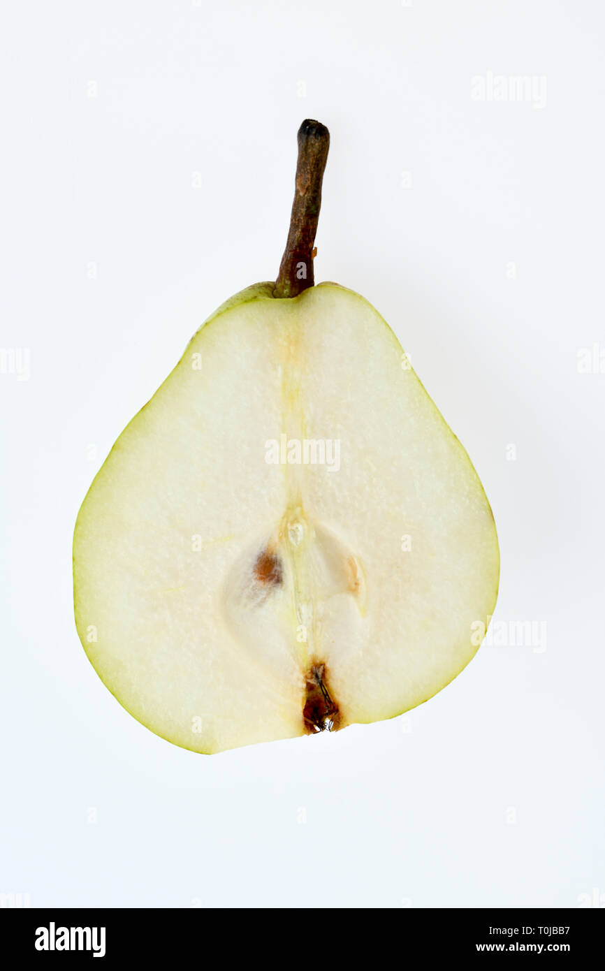 Pear, studio admission, Birne, Studioaufnahme Stock Photo