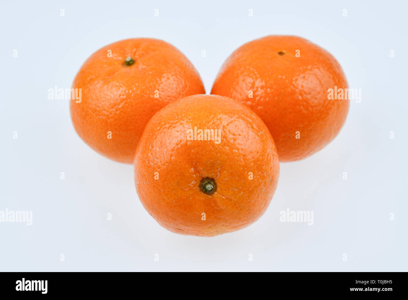 Tangerines, studio admission, Mandarinen, Studioaufnahme Stock Photo