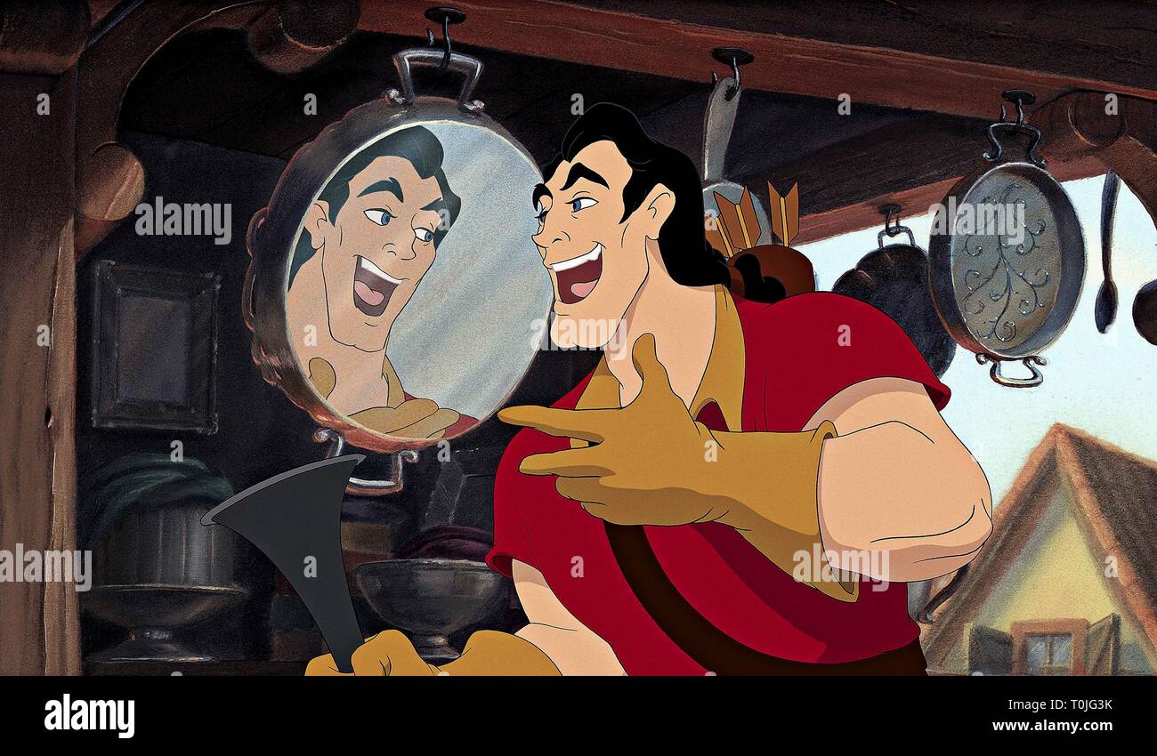 Gaston Beauty And The Beast 1991 Stock Photo Alamy