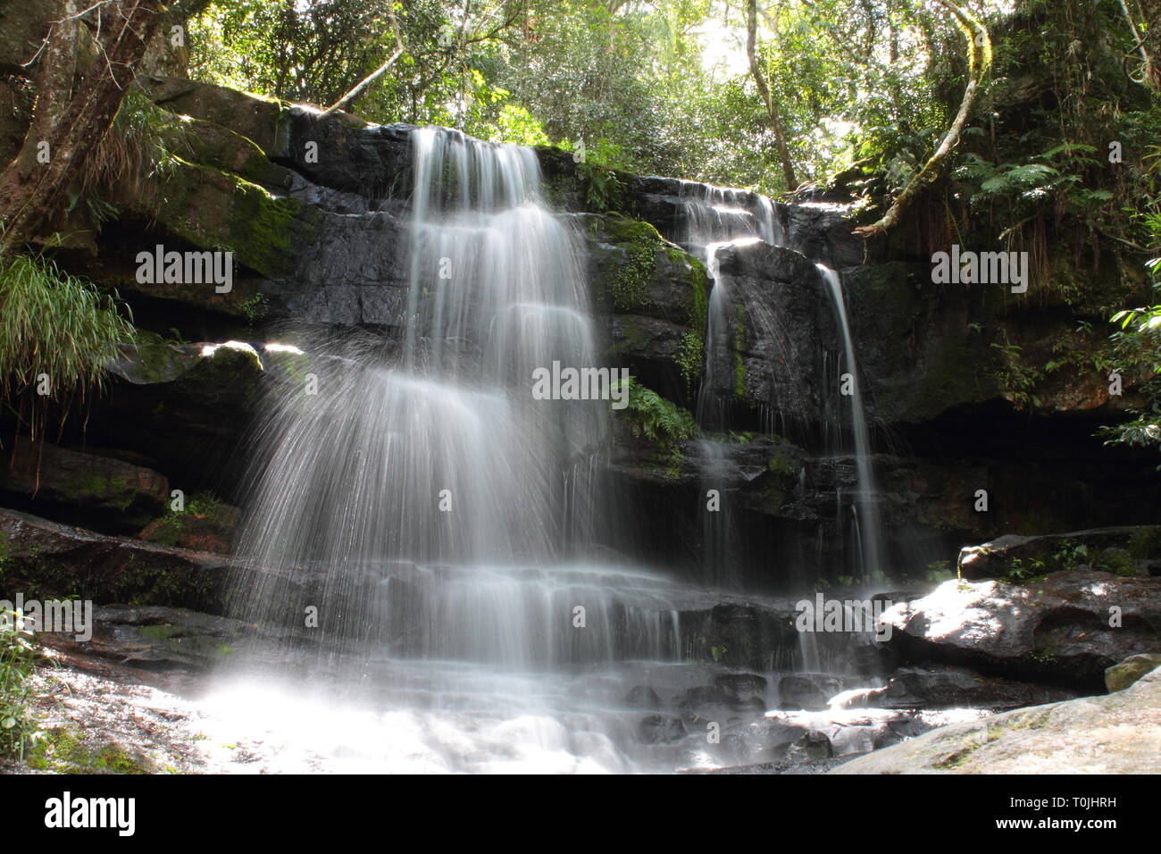 Guarani Waterfall, Ybycui National Park, Paraguay Stock Photo - Alamy