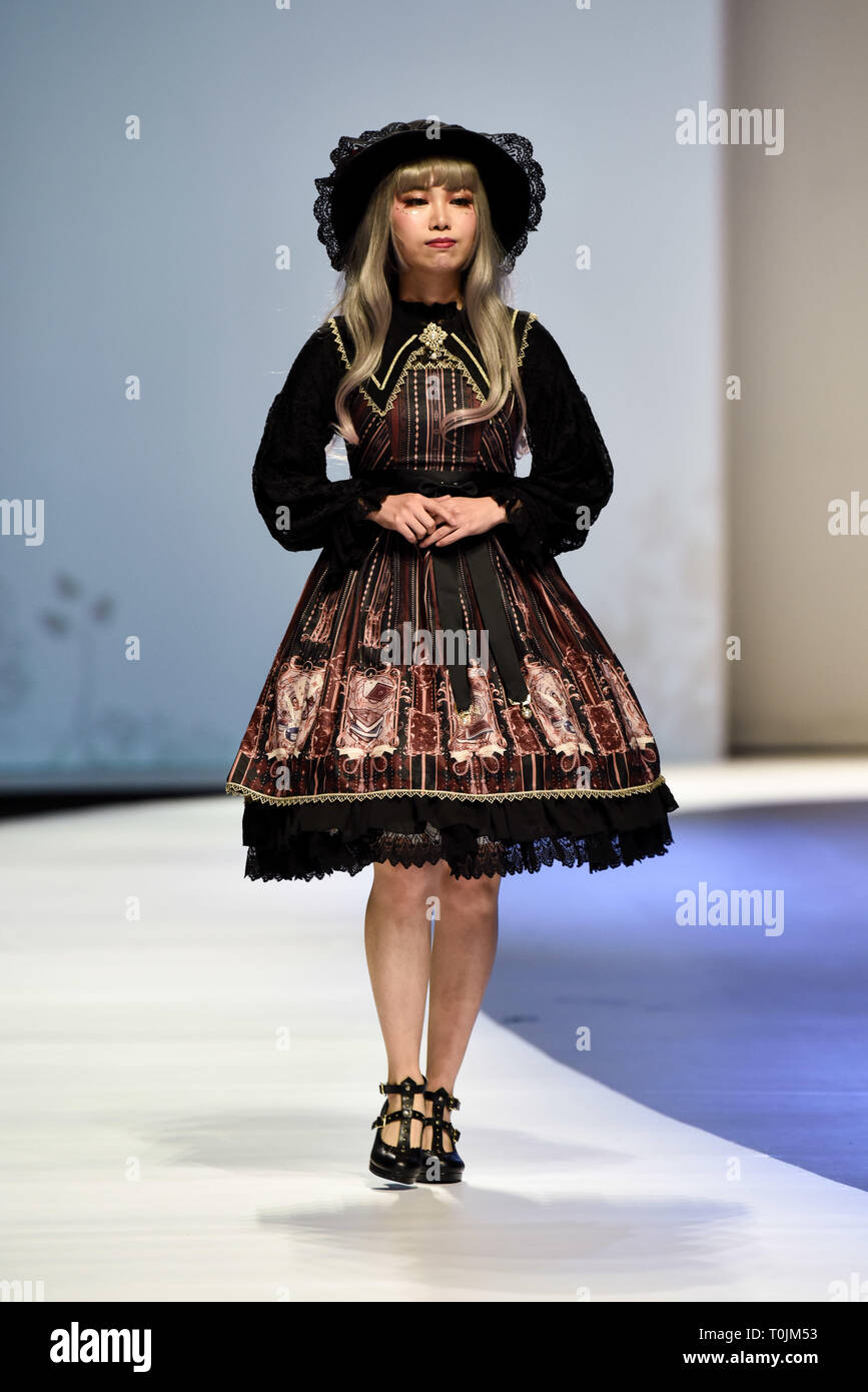 Guangzhou, Guangzhou, China. 20th Mar, 2019. Guangzhou, CHINA-The Lolita  Show is held in Guangzhou during Guangdong Fashion Week in Guangdong  Province. Credit: SIPA Asia/ZUMA Wire/Alamy Live News Stock Photo - Alamy