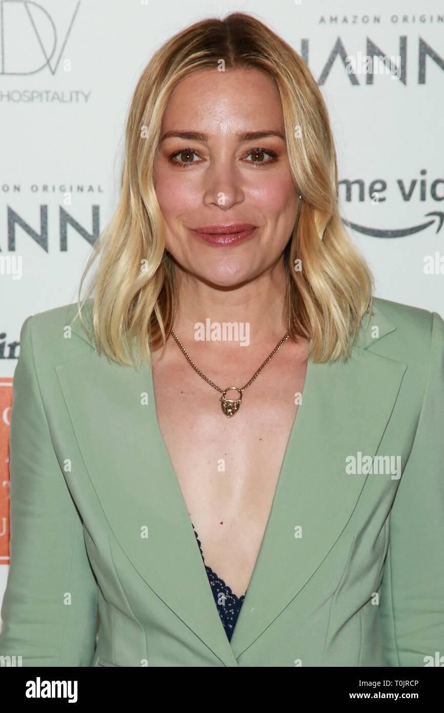New York, NY, USA. 20th Mar, 2019. Piper Perabo at arrivals for Rolling