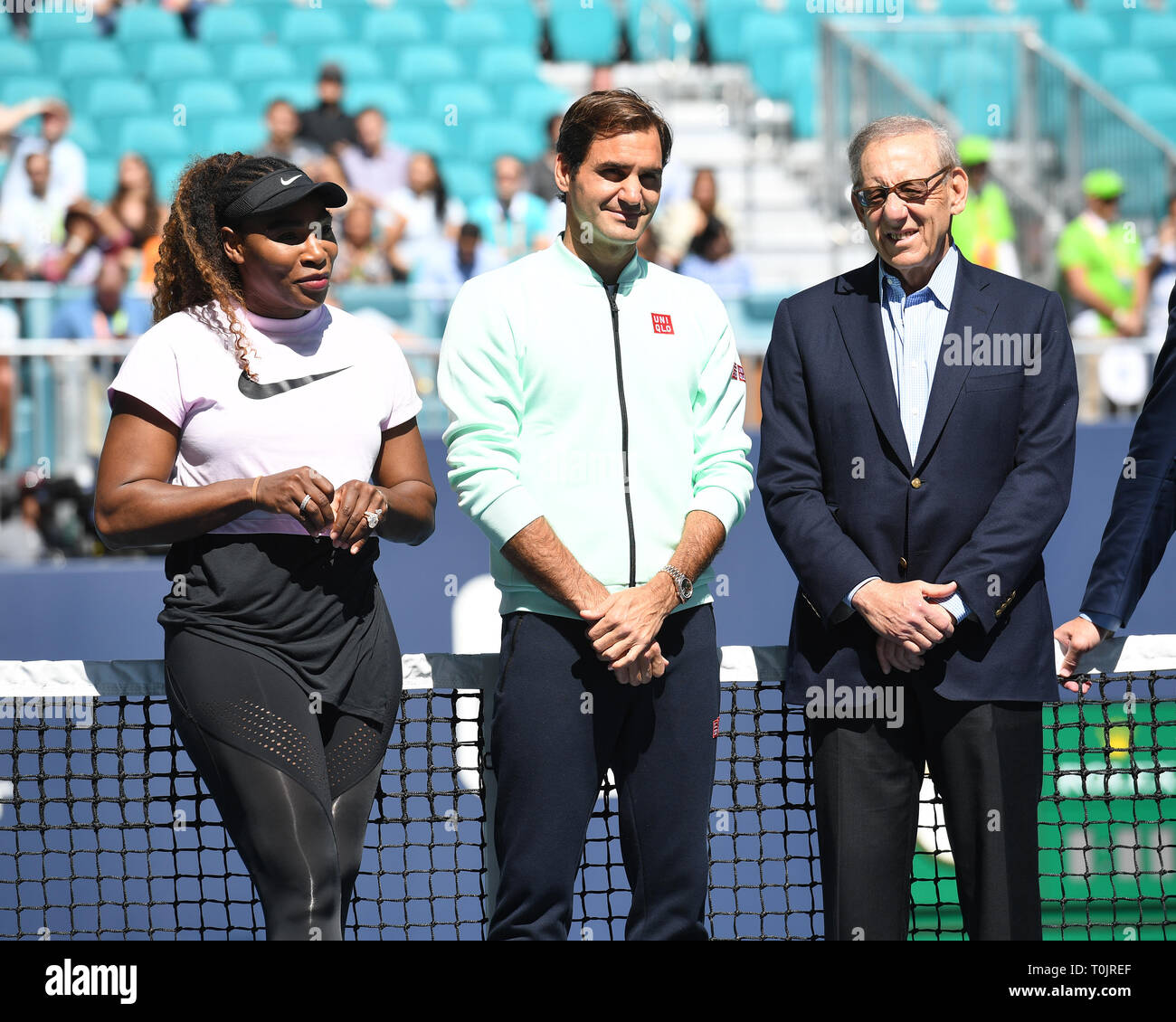 Miami Gardens Fl Usa 20th Mar 2019 Serena Williams Roger