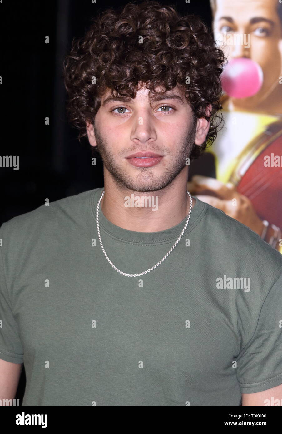 Eyal Booker at the DC 'Shazam' Fun Fair Launch photocall at Bernie