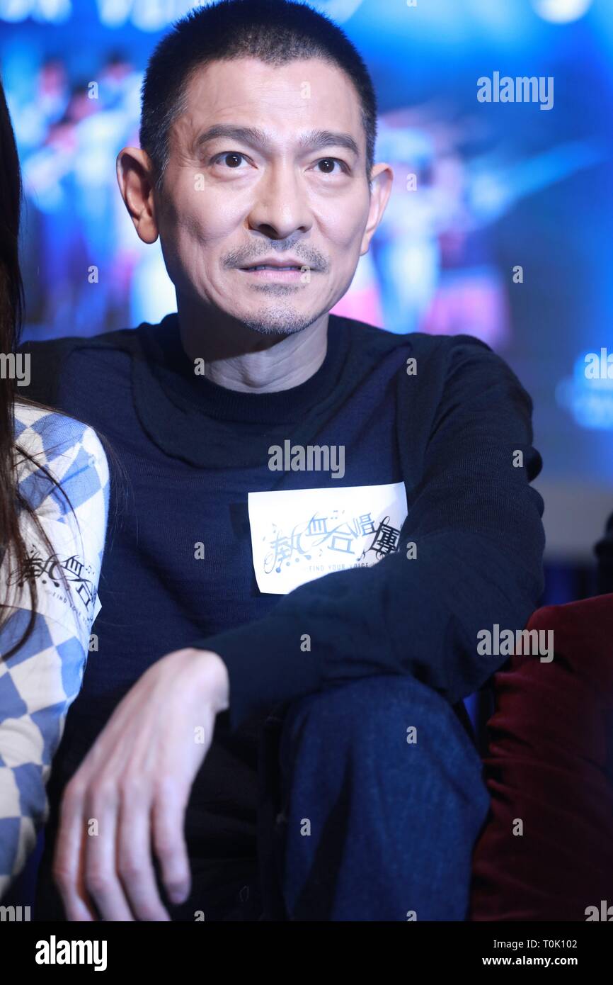 Hongkong China 20th Mar 2019 Andy Lau Attended The Press Conference Of His New Film Find Your Voice In Hong Kong China On 20 March 2019 Photo By Tpg Credit Topphoto Alamy Live News