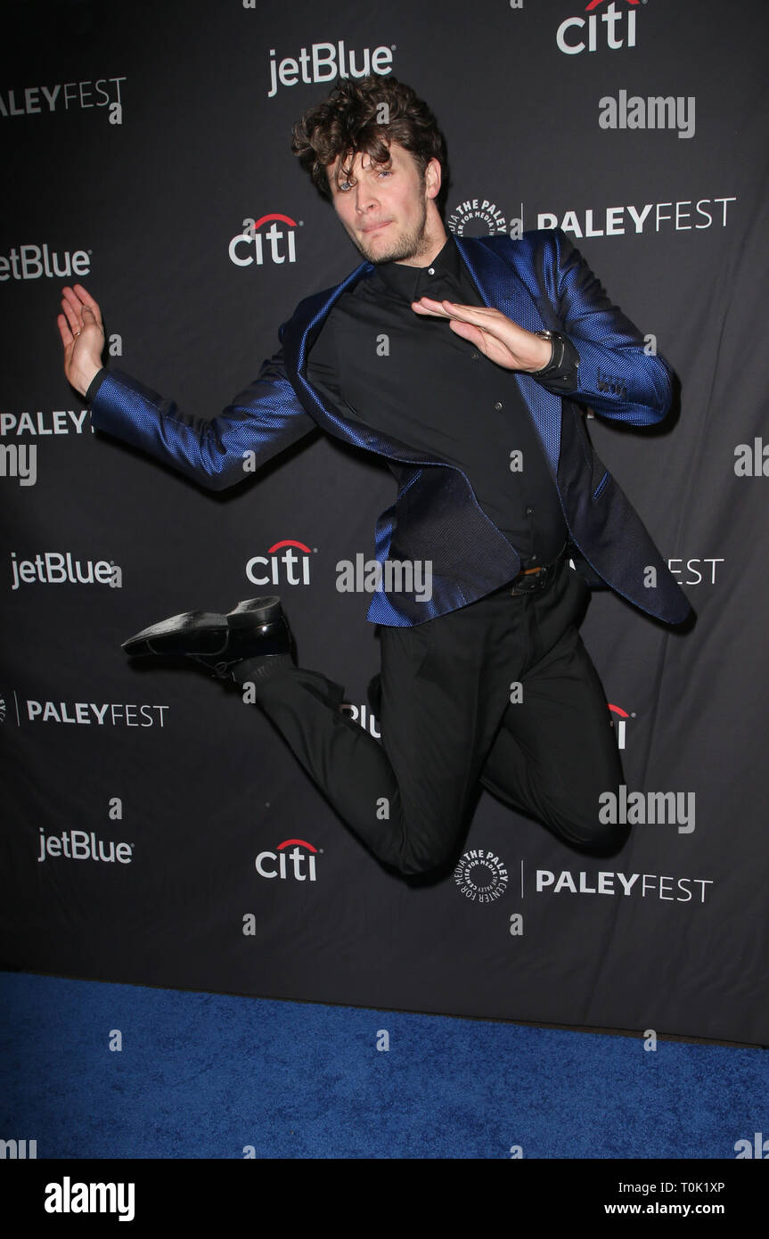 Hollywood CA March 20 Brett Dier, arrives for The Paley Center For(04)