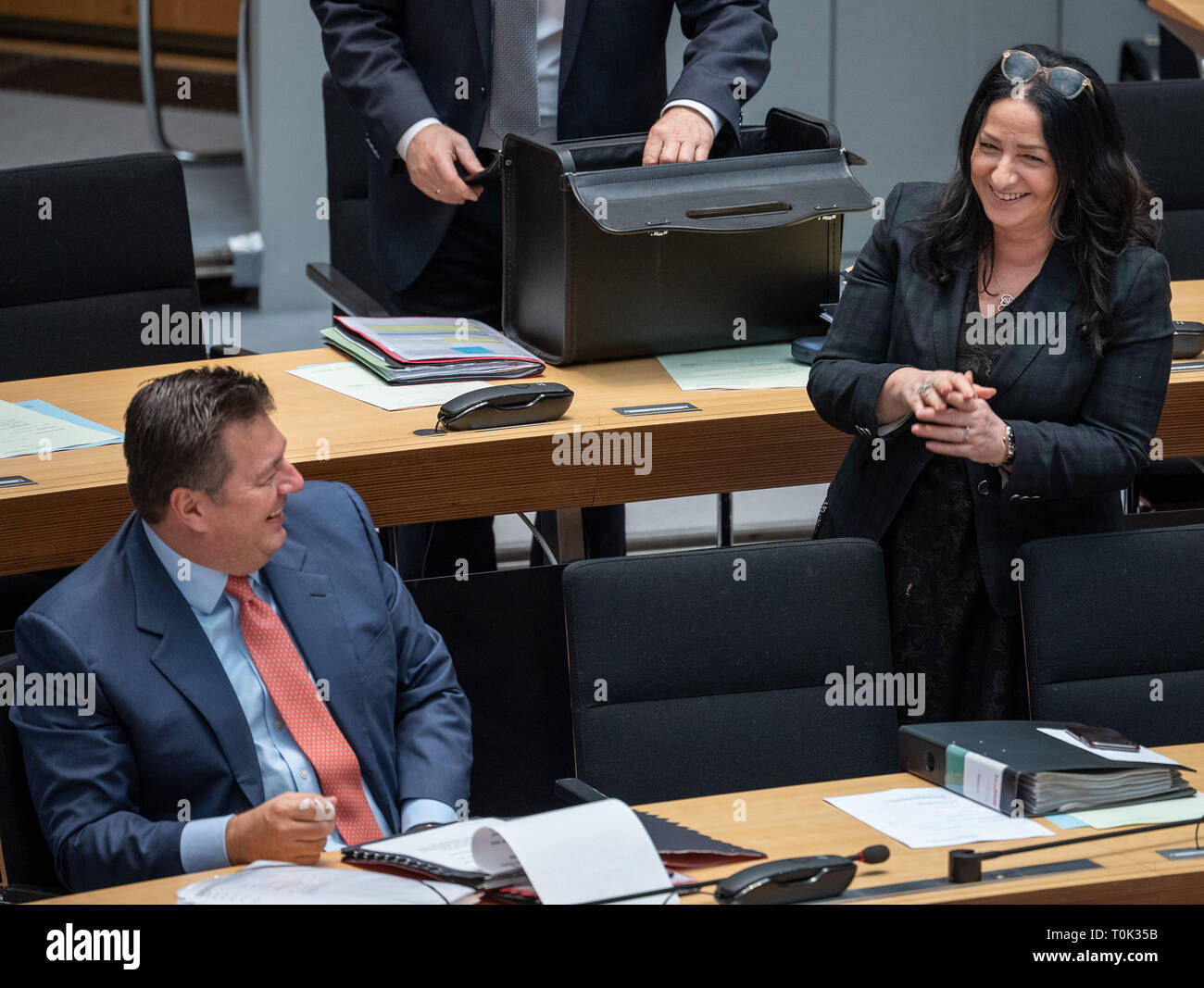 Berlin, Germany. 21st Mar, 2019. Andreas Geisel (SPD), Senator of the ...