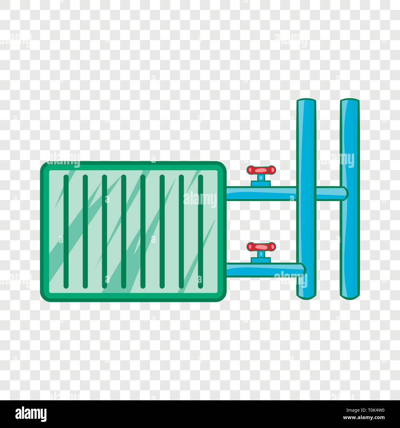 Radiator icon in cartoon style Stock Vector Image & Art - Alamy