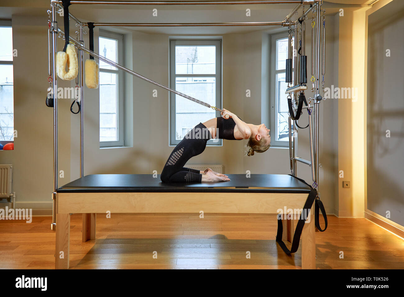 Pilates bed hi-res stock photography and images - Alamy