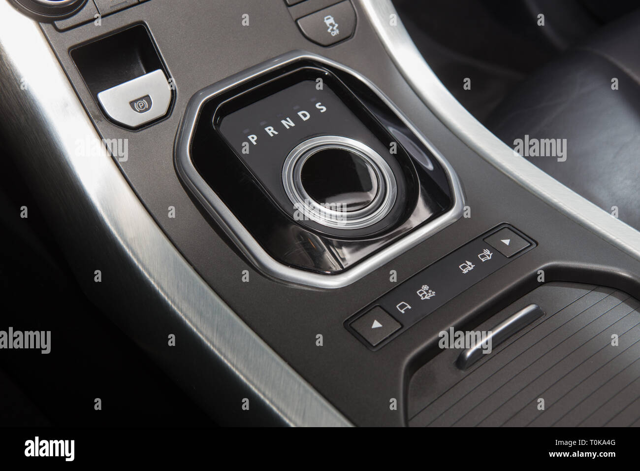 Luxury car automatic transmission hi res stock photography and images