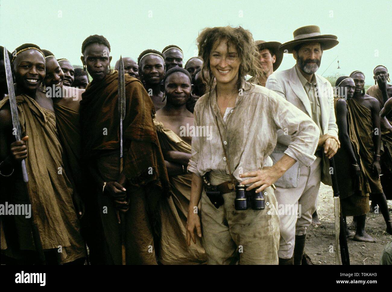 MERYL STREEP, OUT OF AFRICA, 1985 Stock Photo