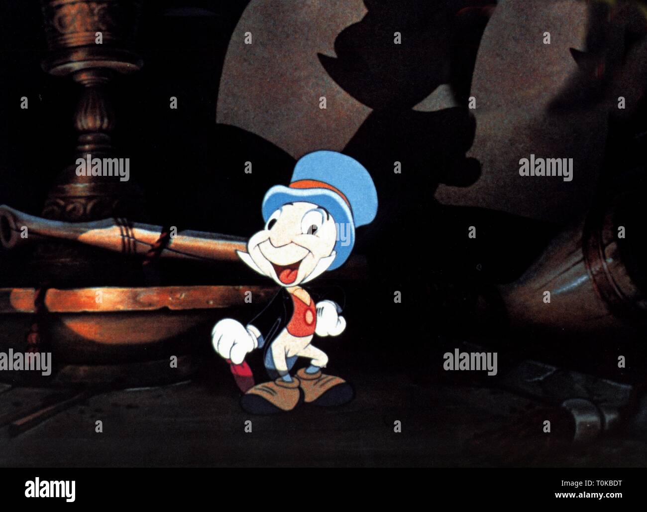 JIMINY CRICKET, PINOCCHIO, 1940 Stock Photo