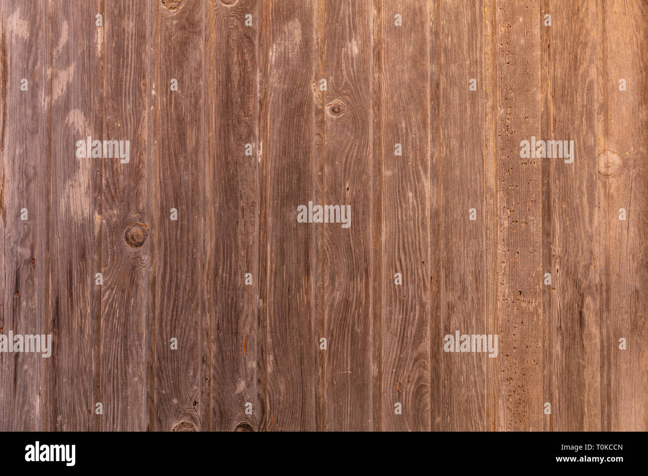 Vintage natural wood background, texture, Old wooden brown board Stock Photo