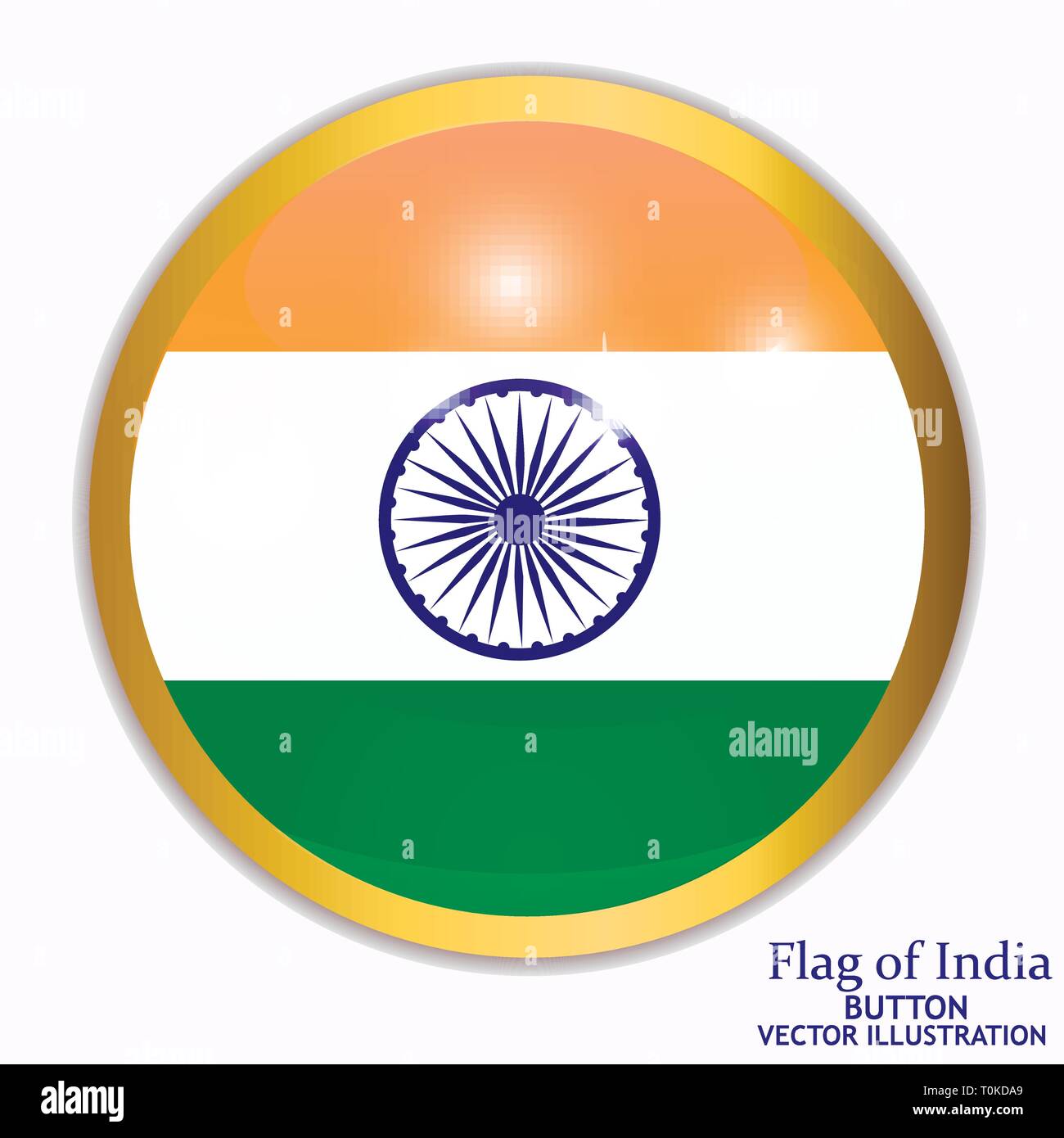 Bright background with flag of India. Happy India day background