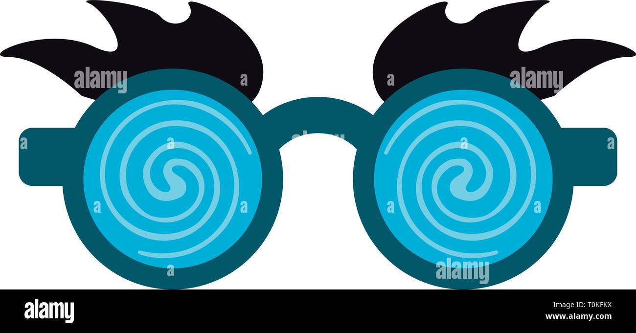 Glasses and eyes brows joke mask Stock Vector Image & Art Alamy
