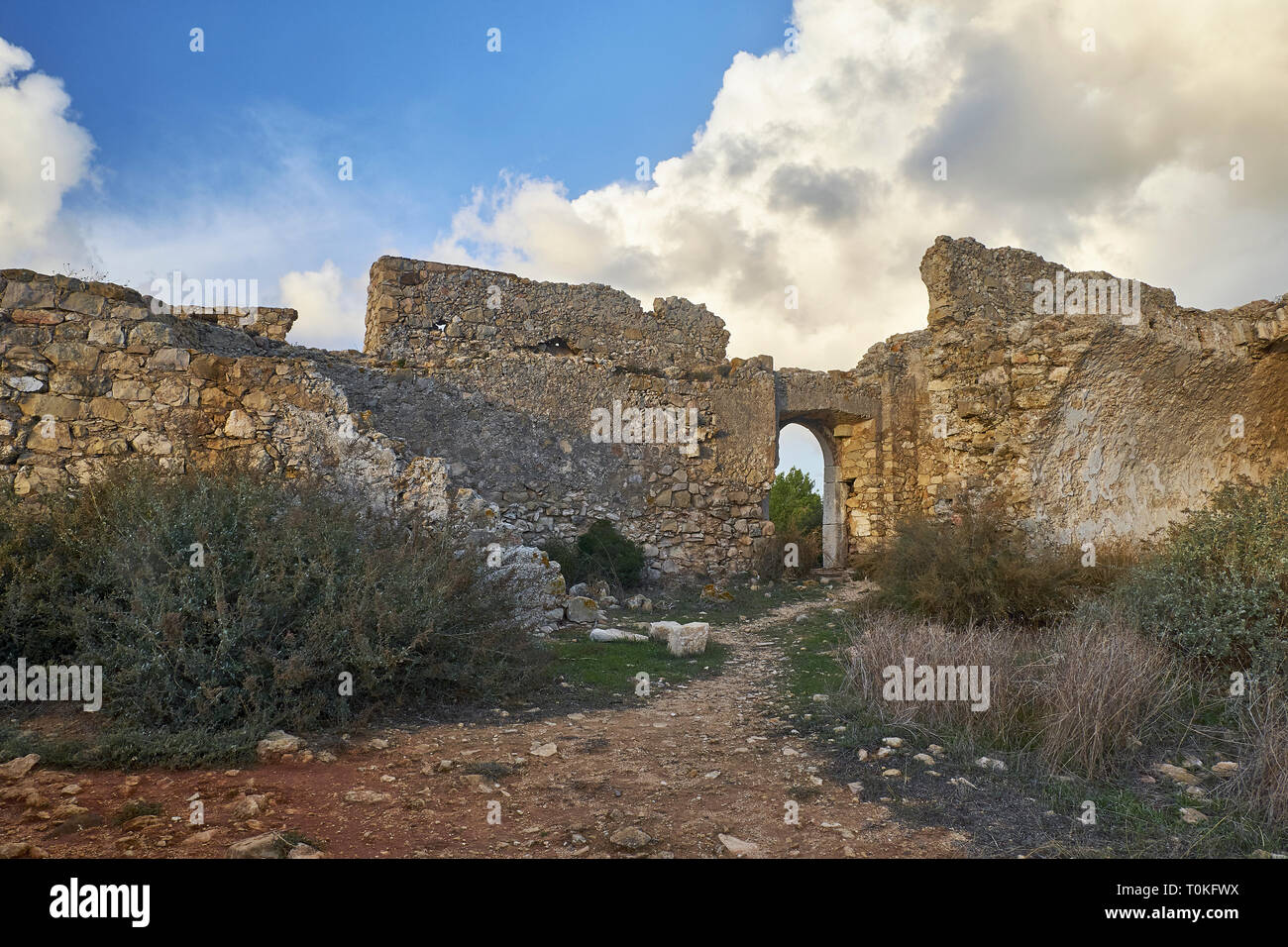 Forte de Almádena (Porte de Luis), Budens, Faro, Algarve, Portugal Stock Photo