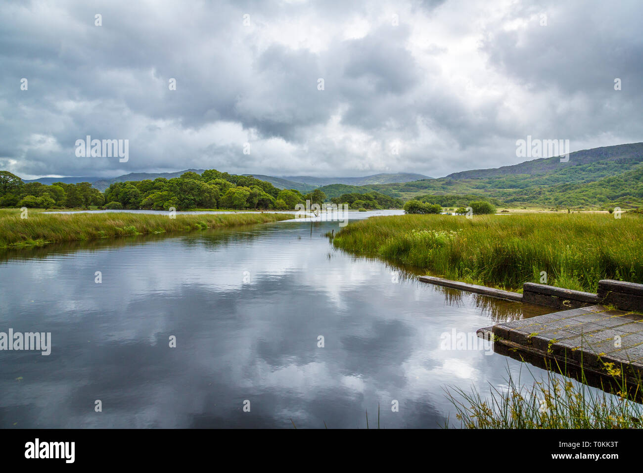 at the Upper Lake in the Killarney National Park Stock Photo Alamy
