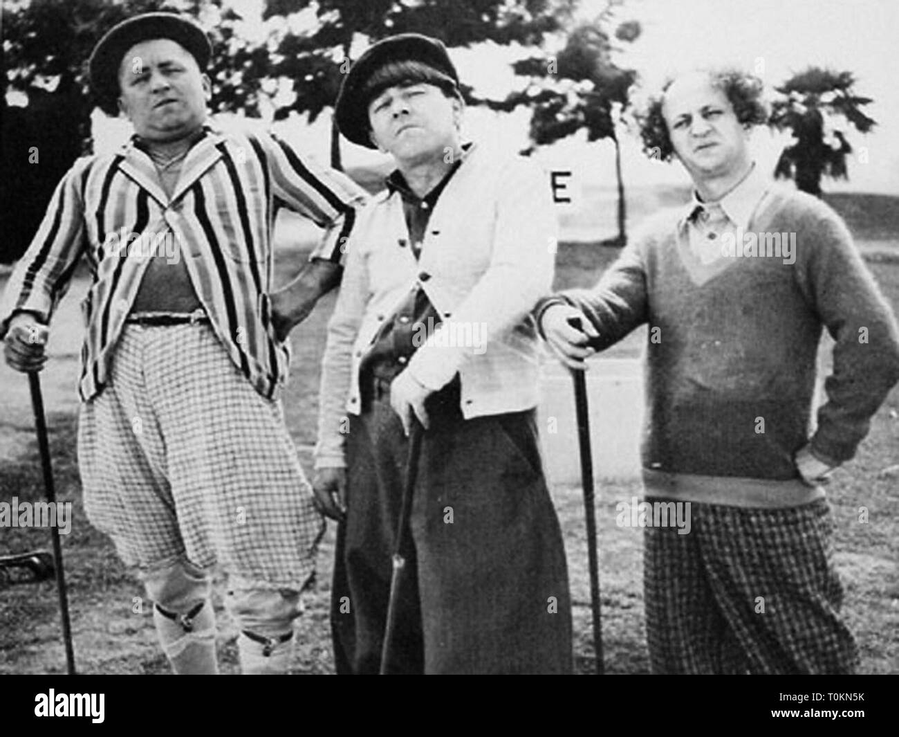 1940Over half a century since their last short film was released, the Three Stooges remain popular with audiences. Their films have never left American television since first appearing in 1958, and they continue to delight old fans while attracting new viewers. They were a hard-working group of comedians who were never the critics' darlings, a durable act who endured several personnel changes in their careers that would have permanently sidelined a less persistent act. Credit: Hollywood Photo Archive / MediaPunch Stock Photo
