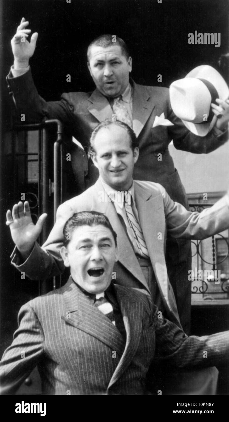 Over half a century since their last short film was released, the Three Stooges remain popular with audiences. Their films have never left American television since first appearing in 1958, and they continue to delight old fans while attracting new viewers. They were a hard-working group of comedians who were never the critics' darlings, a durable act who endured several personnel changes in their careers that would have permanently sidelined a less persistent act. Credit: Hollywood Photo Archive / MediaPunch Stock Photo