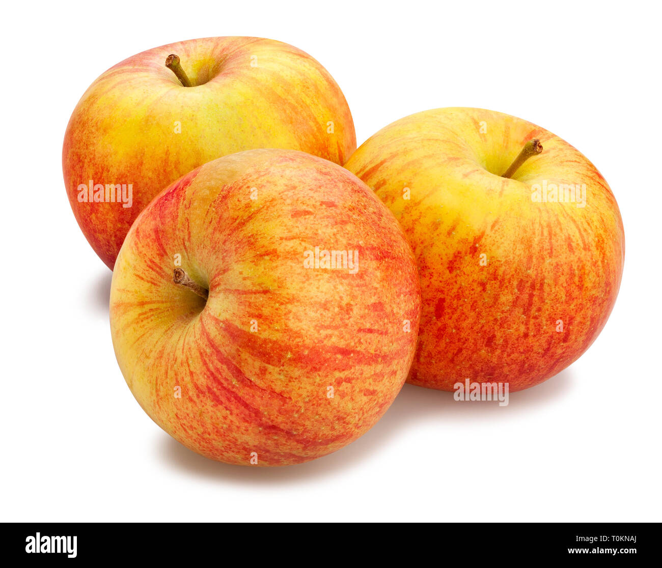 apples path isolated Stock Photo