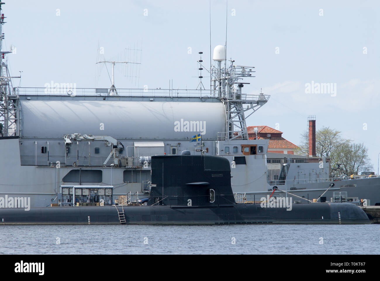 Signals intelligence gathering vessel hi res stock photography and