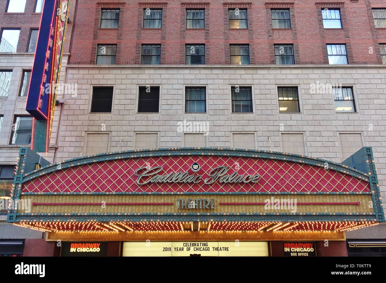 Cadillac Palace Theatre Chicago Il