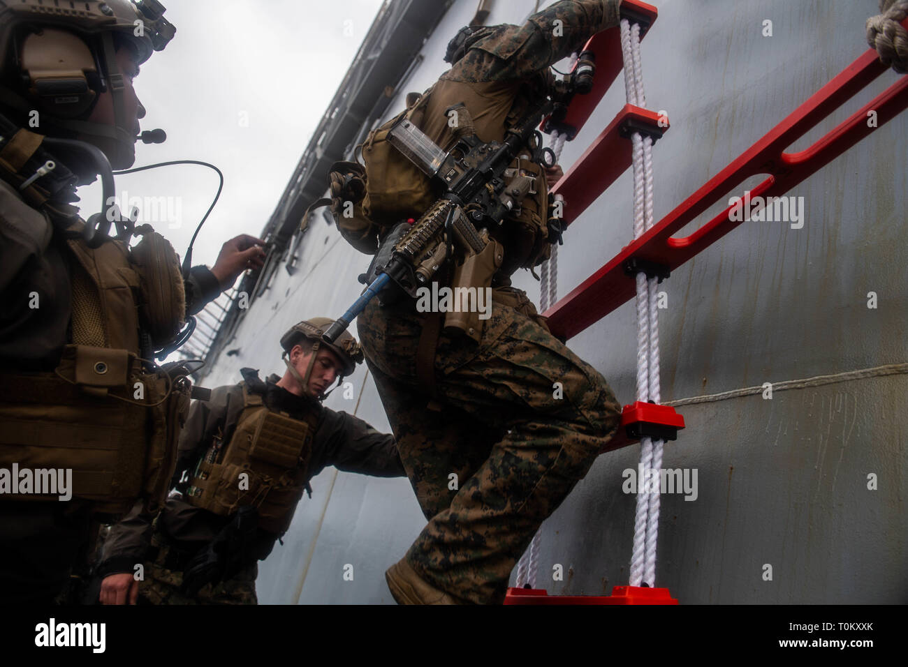 Assault ladder hi-res stock photography and images - Alamy